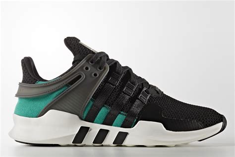 adidas eqt bask adv schwarz grün|adidas equipment support adv black.